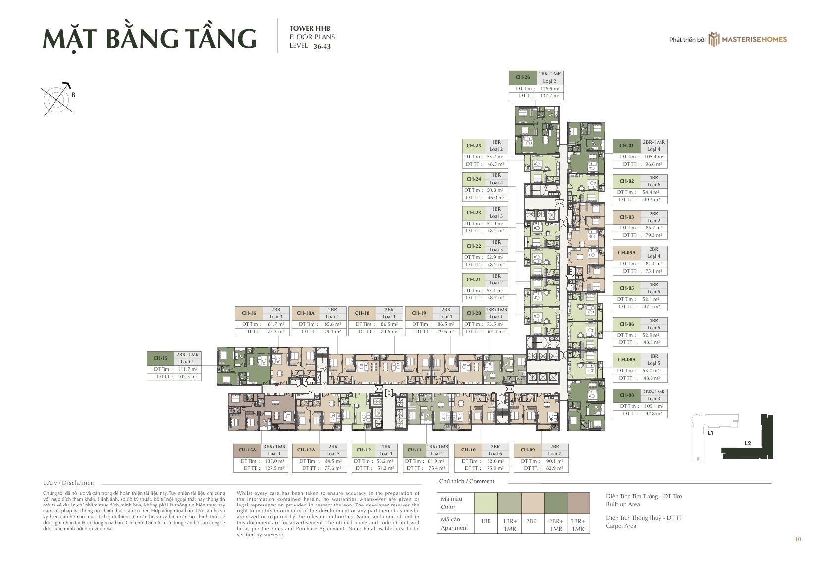 Mặt bằng nhóm tầng 4
